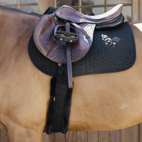 Kentucky Horsewear - Sangle mouton noir/ noir | - Ohlala