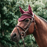 Kentucky Horsewear - Bonnet Wellington Corduroy bordeaux | - Ohlala
