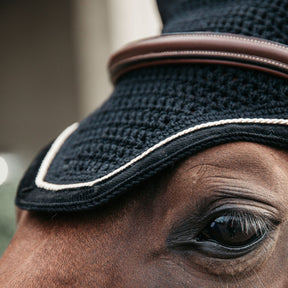 Kentucky Horsewear - Bonnet Wellington Corduroy noir | - Ohlala