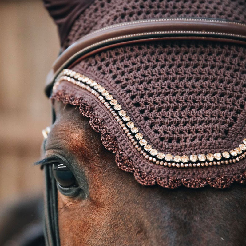Kentucky Horsewear - Bonnet Wellington Stone & Pearl marron | - Ohlala