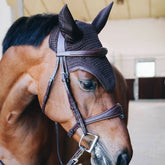 Kentucky Horsewear - Bonnet Wellington cuir marron | - Ohlala