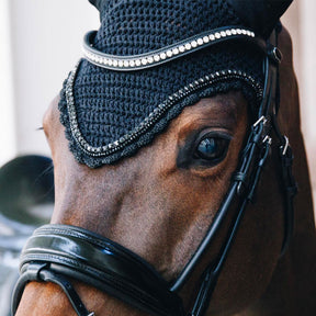 Kentucky Horsewear - Bonnet long Stone & Pearl noir | - Ohlala