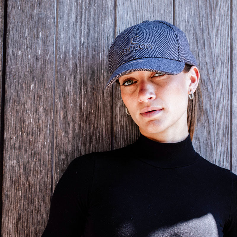 Kentucky Horsewear - Casquette Laine gris | - Ohlala