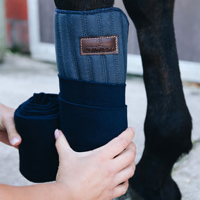 Kentucky Horsewear - Cotons de travail pad absorb marine | - Ohlala