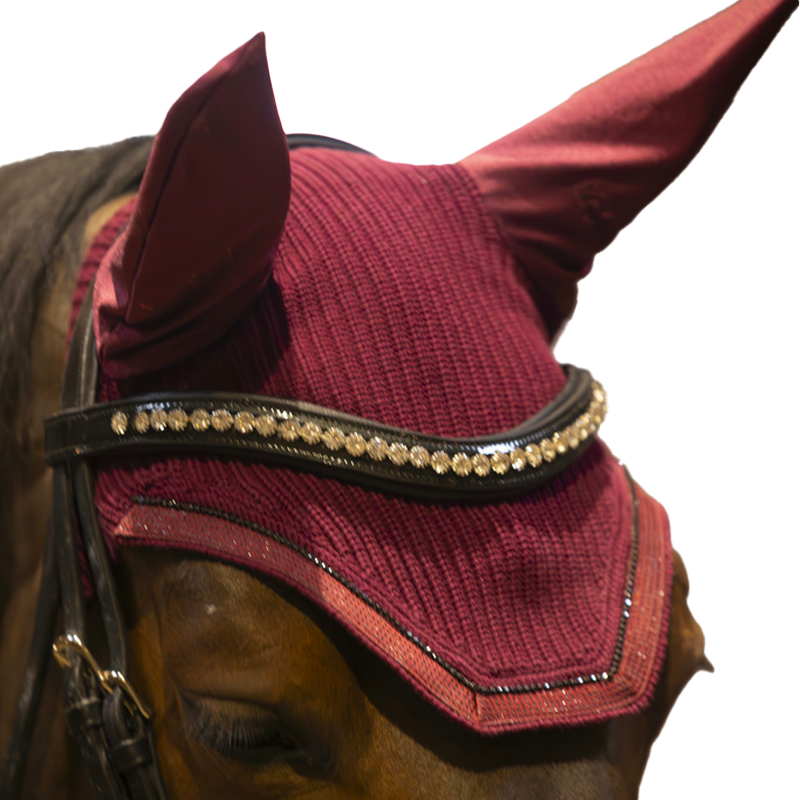 Lami-cell - Bonnet pour chevaux Galaxy bordeaux | - Ohlala