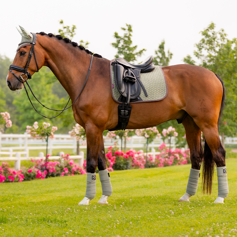 Lemieux - Tapis de dressage Square Suede Close Contact fern | - Ohlala