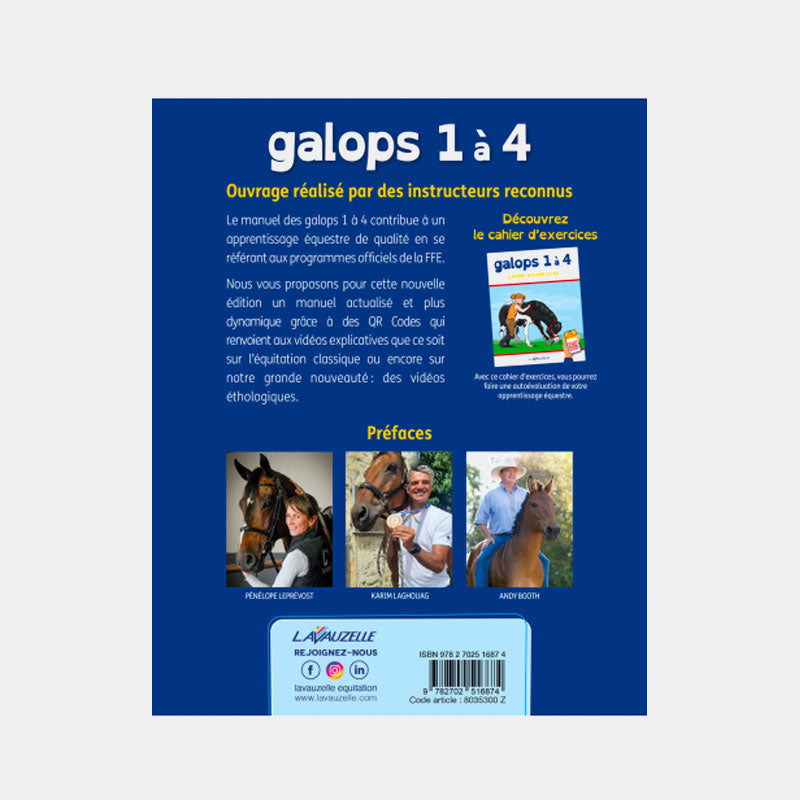 LIVRE GALOPS 1 ET 2 - EDITION VIGOT