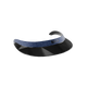 NACA - Visière polo Glow Up noir brillant/ bleu | - Ohlala