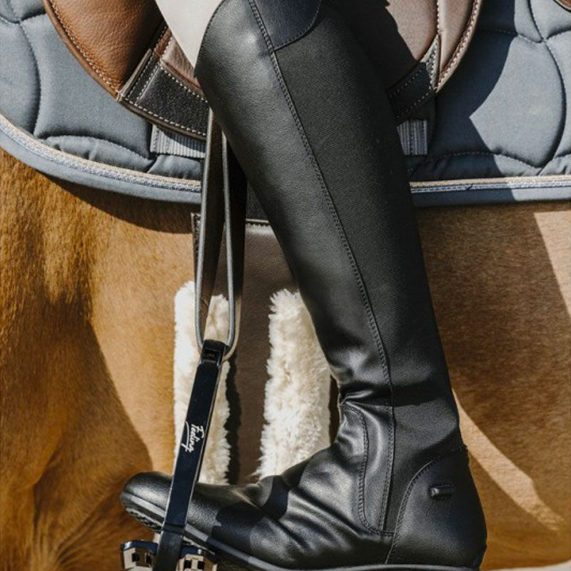 Norton - Bottes d'équitation synthétique Forall noir | - Ohlala