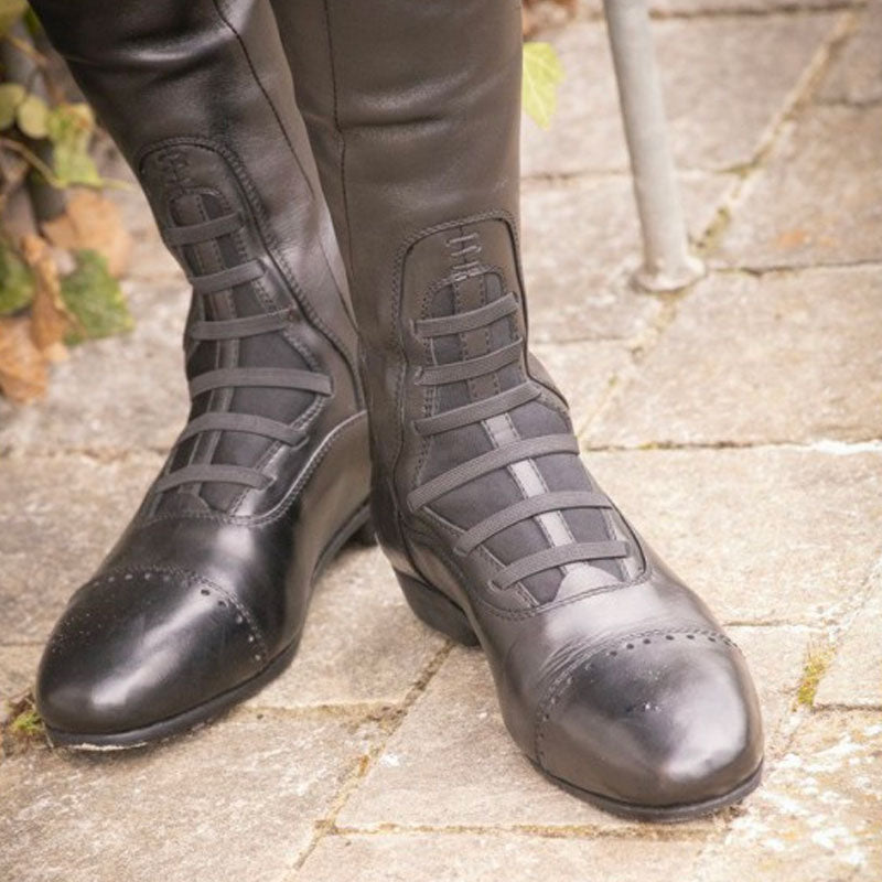 Pénélope Store - Bottes d'équitation Eclipse noir tige standard mollet slim | - Ohlala