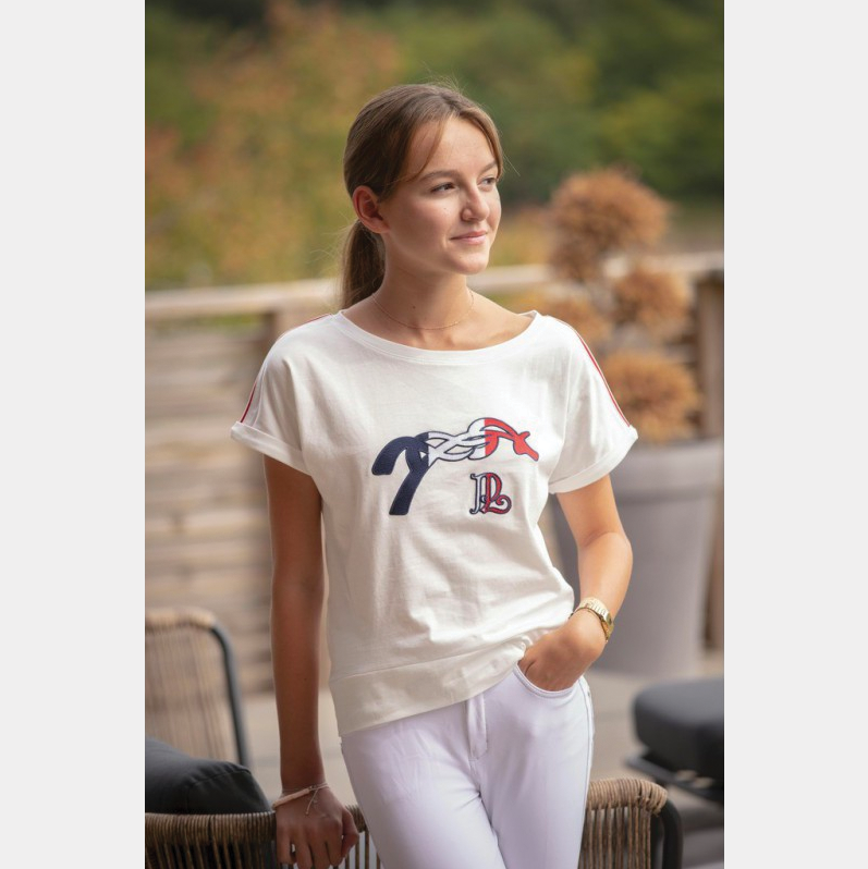 Pénélope Store - T-shirt femme Poppy blanc | - Ohlala