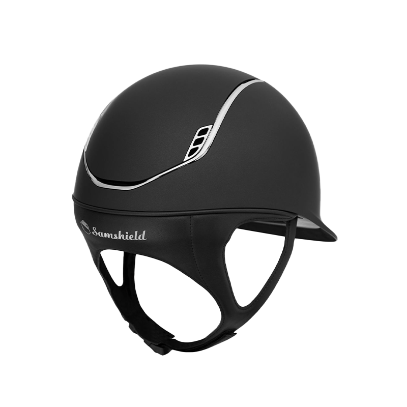 Samshield - Casque d'équitation Shadow Matt 2.0 noir | - Ohlala