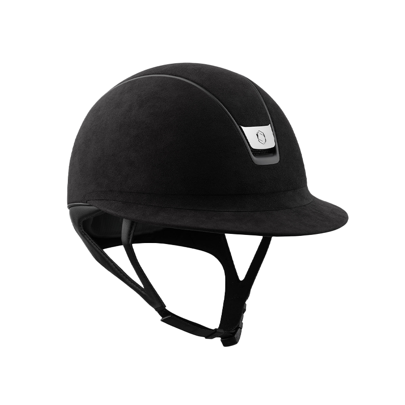 Samshield - Casque d'équitation Miss Shield 2.0 Premium Alcantara noir | - Ohlala