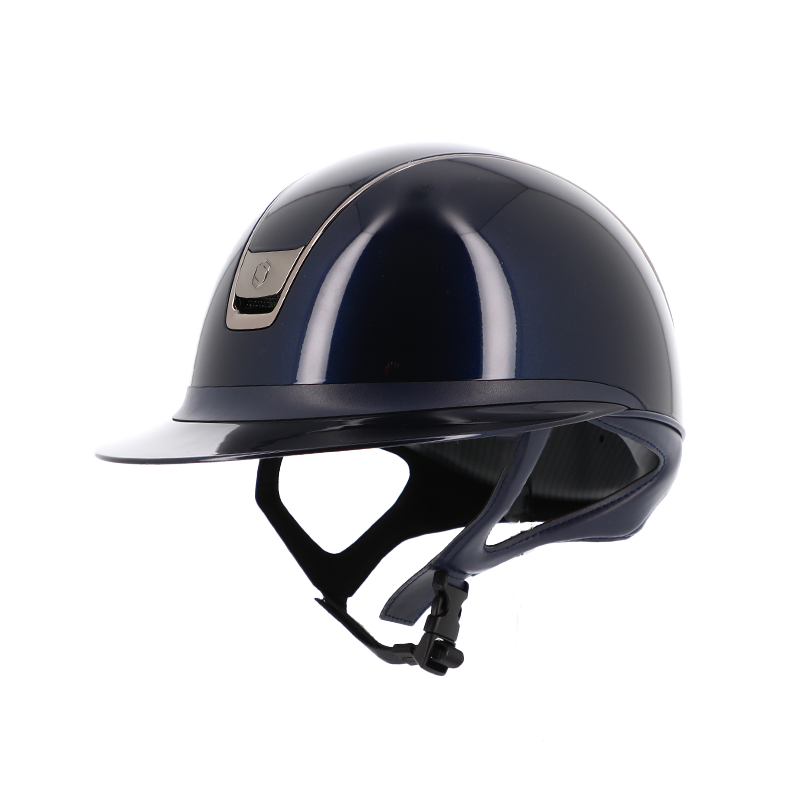 Samshield - Casque d'équitation Miss Shield 2.0 Glossy bleu | - Ohlala