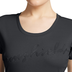 Samshield - T-shirt manches courtes femme Axelle noir | - Ohlala