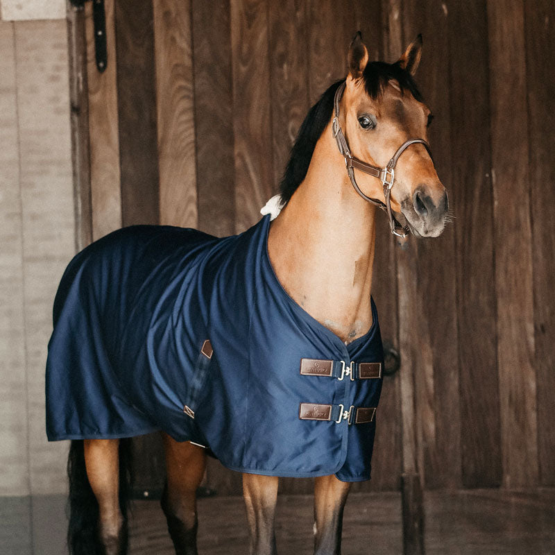 Kentucky Horsewear - Chemise coton marine 0g | - Ohlala