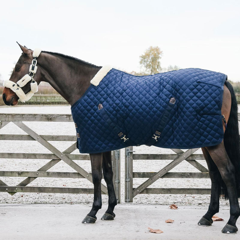 Kentucky Horsewear - Couverture d'écurie marine 400g | - Ohlala