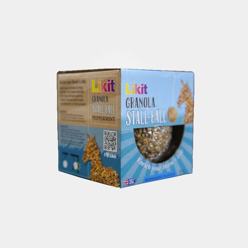 Likit - Friandise granola menthe poivrée Stall-ball 1.6 kg | - Ohlala