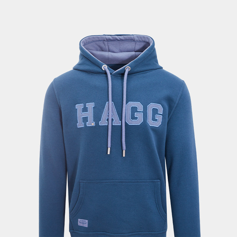 Hagg - Sweat à capuche femme bleu/ bleu ciel