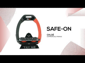 Flex On - Etriers Safe On IUG Gris Aluminium / Noir / Blanc
