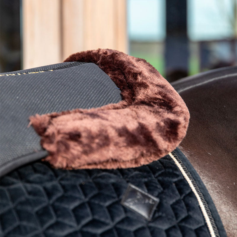 Kentucky Horsewear - Amortisseur Anatomique Absorb mouton marron | - Ohlala