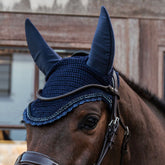 Kentucky Horsewear - Bonnet anti-bruit Wellington Stone & Pearl marine | - Ohlala
