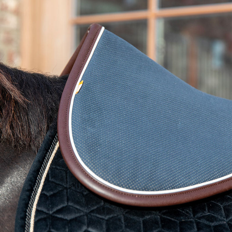 Kentucky Horsewear - Amortisseur pour chevaux Anatomique Absorb marine/marron | - Ohlala
