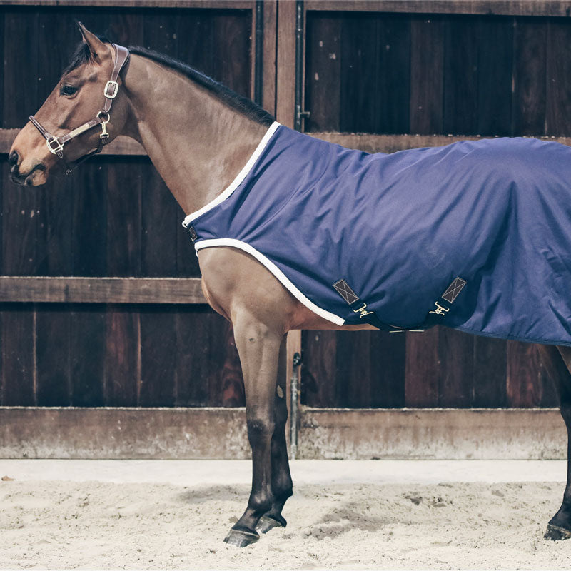 Kentucky Horsewear - Couverture de marcheur imperméable marine 160g | - Ohlala