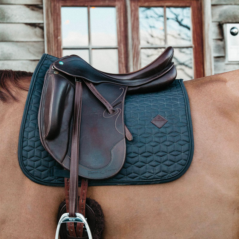 Kentucky Horsewear - Tapis de dressage Basic gris | - Ohlala