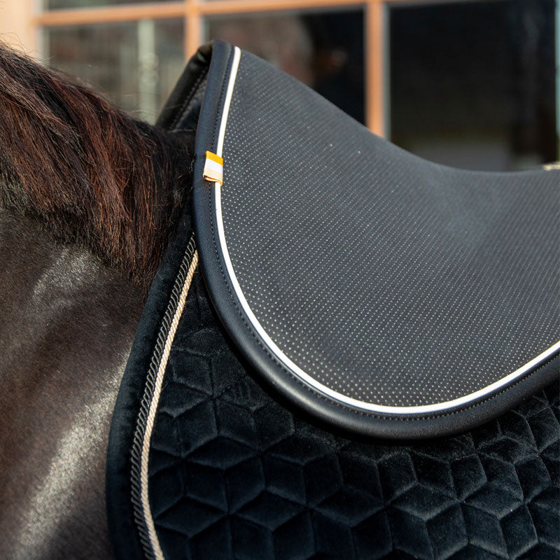 Kentucky Horsewear - Amortisseur pour chevaux Anatomique Absorb noir/noir | - Ohlala