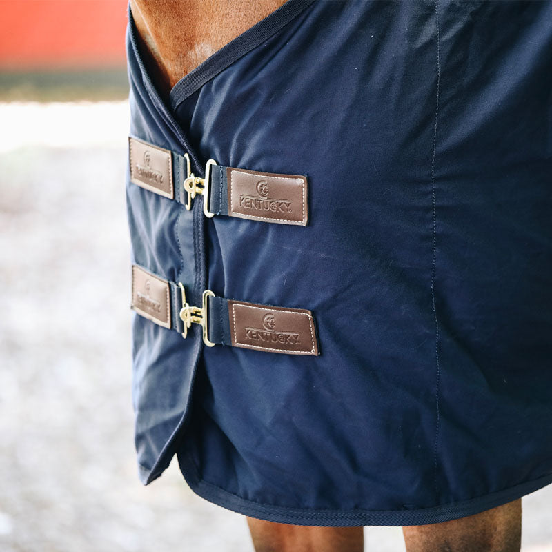 Kentucky Horsewear - Chemise coton marine 0g | - Ohlala