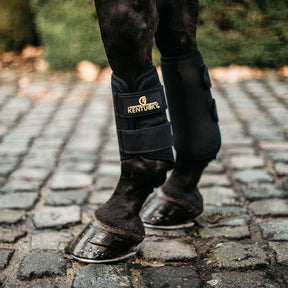 Kentucky Horsewear - Guêtres cheval 3D Spacer Turnout Boots noir | - Ohlala