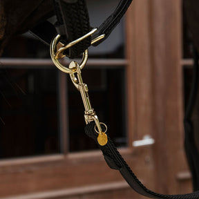 Kentucky Horsewear - Longe en nylon tressé noir 2 m | - Ohlala