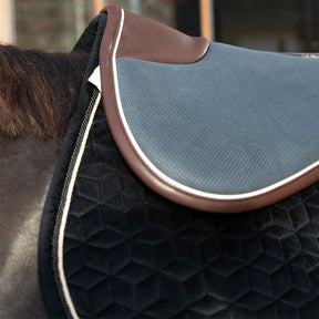 Kentucky Horsewear - Amortisseur pour chevaux Absorb marine/marron | - Ohlala
